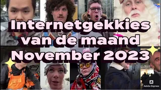 De Internetgekkies van de maand November 2023