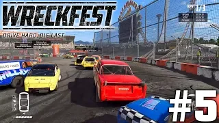 Ярость переднего привода / Блиц удар - Wreckfest (HD 1080p) прохождение карьеры #5