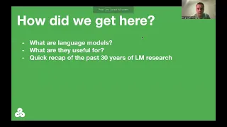 Introduction to language models