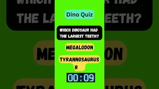 Daily Dino Quiz #shorts #quiz #kids