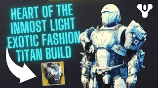 DESTINY 2 TITAN FASHION HOW TO STYLE THE HEART OF INMOST LIGHT EXOTIC CHEST (AMAZING BUILD)