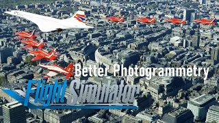 Microsoft Flight Simulator 2020 Better Quality Photogrammetry Scenery - Increase the TLOD