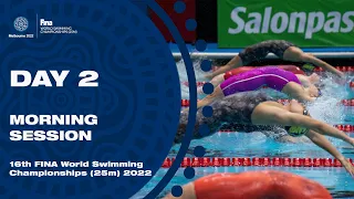 LIVE | FINA World Swimming Championships (25m) 2022 | Melbourne | Day 2 | Morning Session