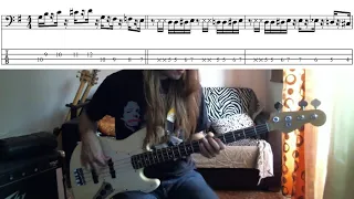 What is hip? Tower of Power bass cover with score and tab by Roberto Fasciani