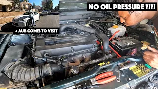 SAAB 9-3 OVERHAUL PT. 5: FIRST START + DIAGNOSING LOW OIL PRESSURE