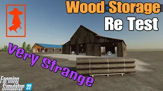 Wood Storage  /Plus , Hidden sell point / Re Test on FS22