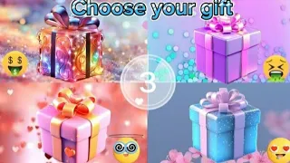 Choose your gift😍😍💖🎁🎁 #4giftbox #wouldyourather #pickone