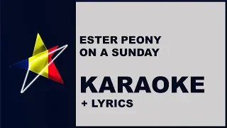 Ester Peony  - On a sunday (Karaoke) Romania - Eurovision 2019