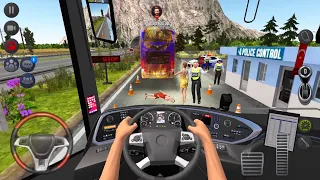 CITY POLICE ACCIDENT 🚍👮‍♂️ Bus Simulator : Ultimate Multiplayer! Bus Games 3D - New Game