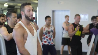 Nico & Mikey Flash Mob Proposal Fitness First Gym