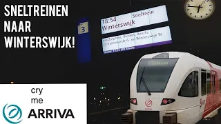 Na NS komt nu Arriva met een spooktrein 👻 | Sneltrein Apeldoorn - Winterswijk | #treinleven