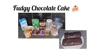 Fudgy Chocolate Cake