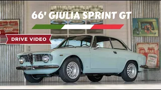 Bring A Trailer: 1966 Alfa Romeo Giulia Sprint GT Drive Video & Walk Around