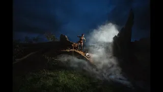 Epic Cosplay Warrior Shoot with SMOKE BOMBS using the Godox AD600 Pro and Westcott Rapid Box