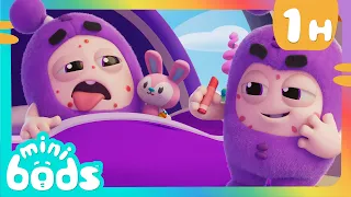 Jeff's Sneaky Spotty Secret🤒New Minibods Cartoons🌈 | Cartoons For Kids | Moonbug Kids After School