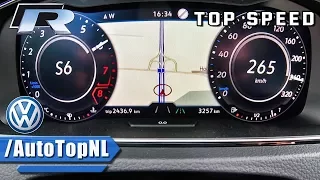 2018 VW Golf R 310HP ACCELERATION & TOP SPEED 0-265km/h by AutoTopNL