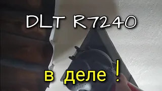 ... маленькая, да удаленькая! Шлифмашина DLT R7240 в ДЕЛЕ! Наглядный пример. Ремонт квартир.