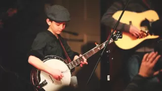 9 Year-old Jonny Mizzone - Shuckin' the Corn Live - Sleepy Man Banjo Boys