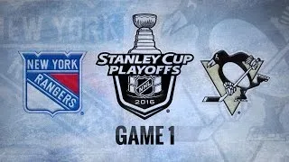 Hornqvist nets hat trick as Penguins take Game 1