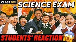 Science Phodd Diya Naa??| Students Reaction😱| Class 10 CBSE Science Exam 2023