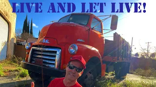 I Bought A 48 GMC COE TRUCK -  LET’S FIRE IT UP AFTER MANY YEARS OF SITTING!