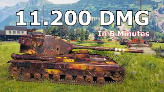 World of Tanks FV215b (183) - 11.200 Damage In 5 Minutes