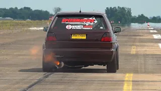 The FASTEST VOLKSWAGEN GOLF 2 In The WORLD! 340 KM/H @ 1/2 MILE!