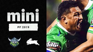 Can't stop, won't stop Josh Papalii | Raiders v Rabbitohs Match Mini | Preliminary Final, 2019 | NRL