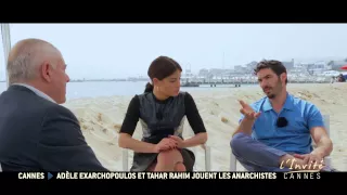 Adèle EXARCHOPOULOS et Tahar RAHIM, stars de Cannes