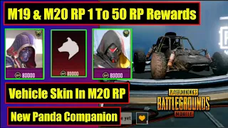 M19 & M20 Royalpass 1 To 50 RP Rewards | New King Of Kung fu Collaboration