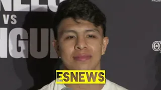 MUNGUIA IN VEGAS TO FACE CANELO HAS A MESSAGE FOR CANELO - ESNEWS BOXING