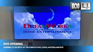 Opening to Secrets of the Furious Five (2009) Australian DVD