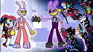 The Amazing Digital Circus, but JAX'S EVIL TWIN BROTHER!  Animation - FNF Speedpaint.