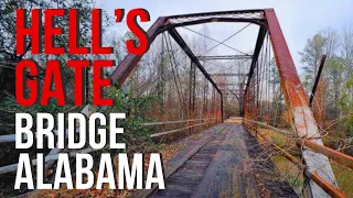 Hell’s Gate Bridge in Alabama - the bridge to many resembles the fiery gates of Hell