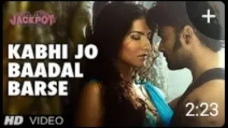 Kabhi Jo Badal Barse Lyrics Arijit Singh (Jackpot)