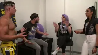 Johnny Gargano, Austin Theory, Candice LeRae & Indi Hartwell: backstage segment (NXT, July 20, 2021)