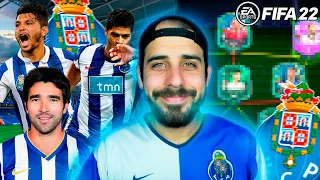 MONTÁMOS A EQUIPA PASSADO & PRESENTE DO FC PORTO NO FIFA 22 ULTIMATE TEAM