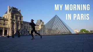 МОЕ УТРО В ПАРИЖЕ | RUN IN PARIS | Karolina K