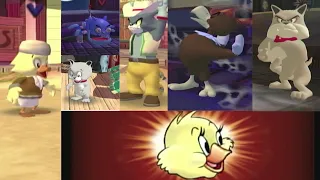 Tom and Jerry War of the Whiskers - Challenge Mode: Duckling vs Everyone