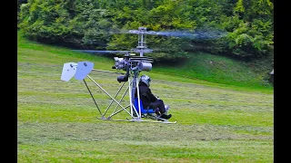 Coaxial ultralight helicopter