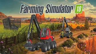 Cut A Tree And Wood Selling In Fs 18 | Farming Simulator 18 Gameplay | Timelapse