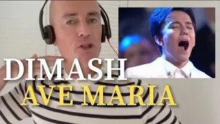 DIMASH - Ave Maria - Vocal Coach Reaction