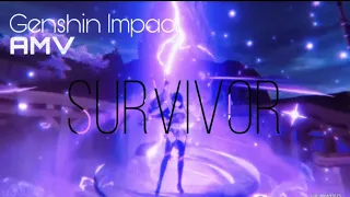 AMV // Genshin Impact // Survivor // ⚠️Flash Warning⚠️