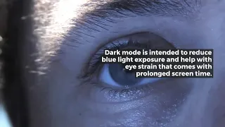 Is Dark Mode Better For Your Eyes?