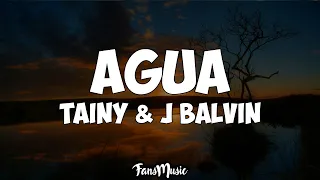 Tainy, J Balvin - Agua (Letra/Lyrics)