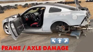 Totaled my Driftstang in Apple Valley Speedway!