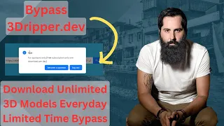 How To Bypass 3DRipper.dev And Download Unlimited 3D Models Everyday || Sketchfab Ripper
