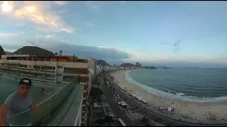 Rio de Janeiro Hotel Miramar by Windsor 16th floor shot on  insta360