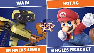 Cavalier Clash #2: Winners Semis - WaDi (R.O.B., Ice Climbers) Vs NoTag (Mario) SSBU Singles