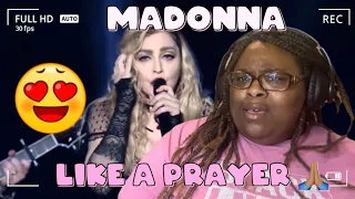 MADONNA - LIKE A PRAYER (LIVE) REACTION|#madonna #likeaprayer #reaction #viral